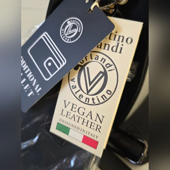 Valentino Orlandi Satchel Crossbody NWT - Gunmetal Harware - Picture 7 of 9